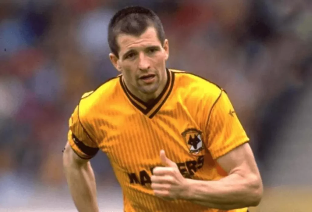 wolves 1980s soccer jersey