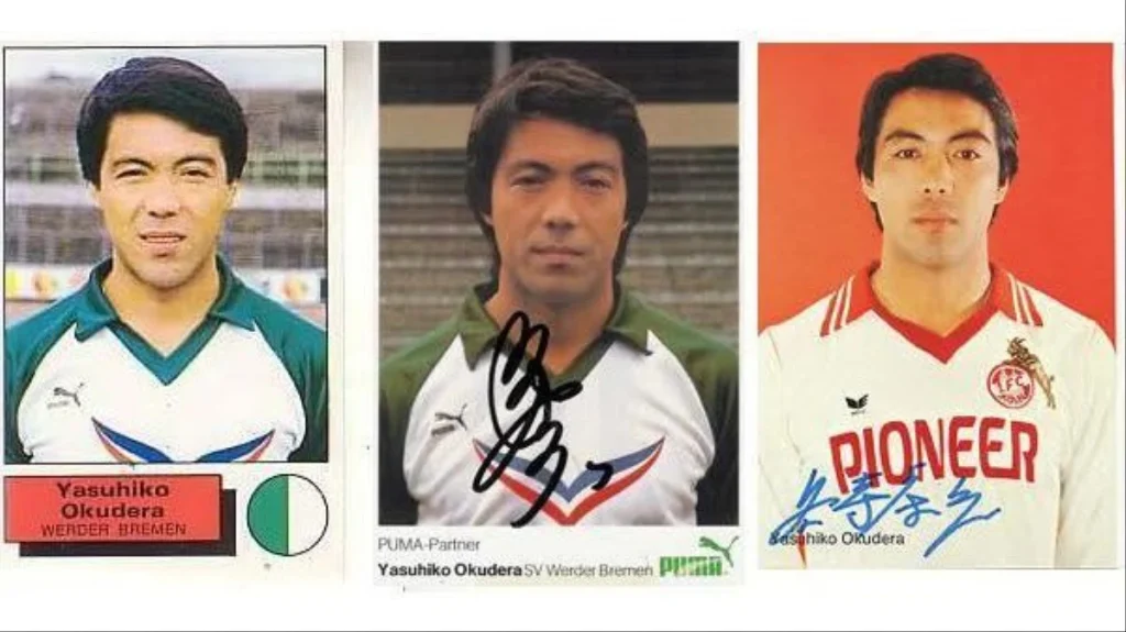 first japanese soccer player to play in europe