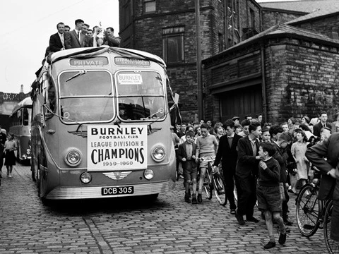 league champions on the bus