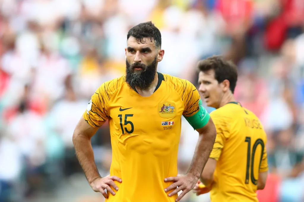 mile jedinak at 2018 world cup as captain