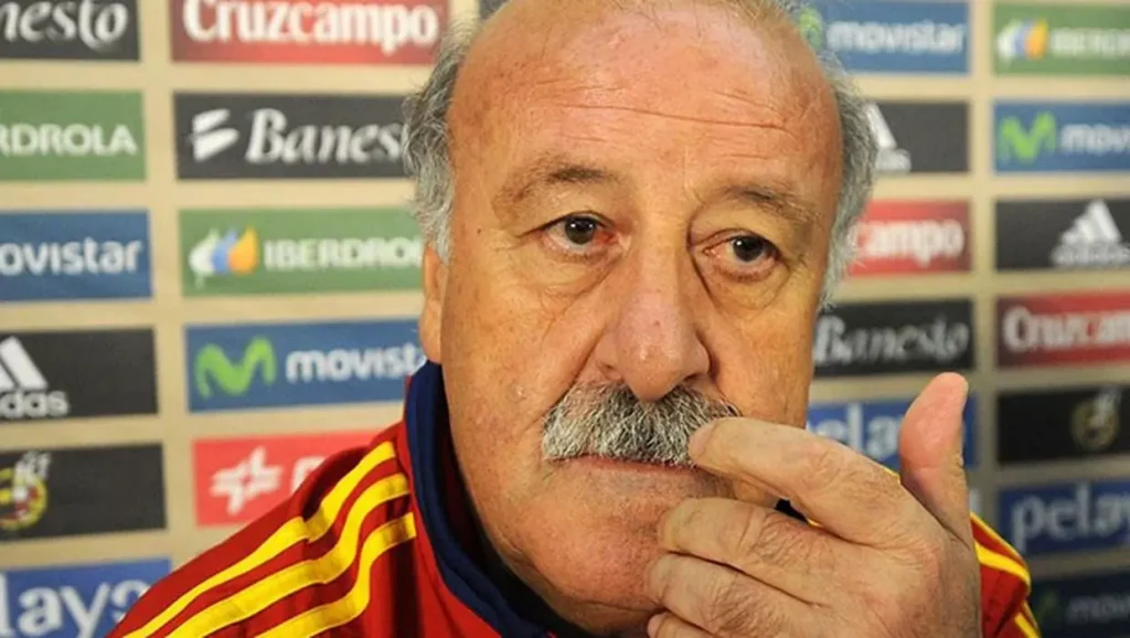 new spain coach Vicente Del Bosque