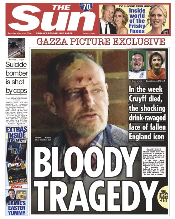 newspaper report on paul gazza