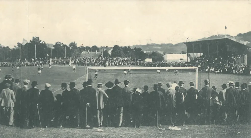 old image of rapid vienna football club