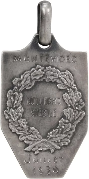 1930 world cup runners up medal