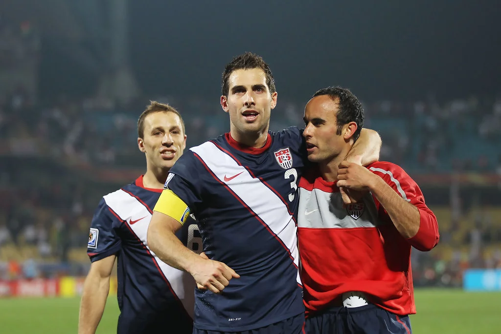 Carlos Bocanegra is the captain of the 2010 USA World Cup Roster