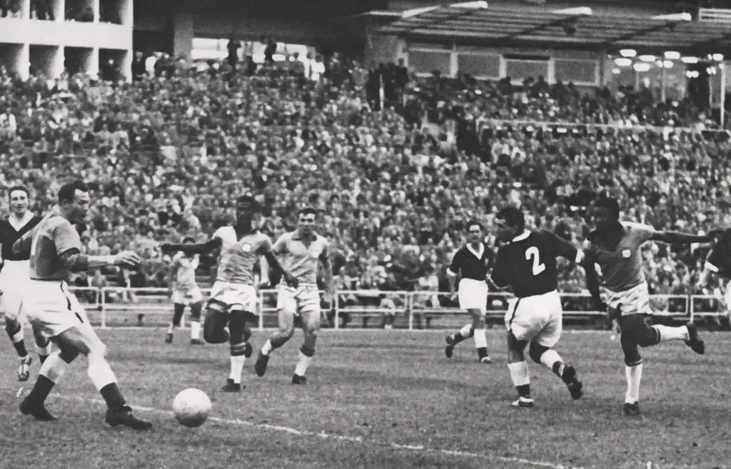 Jernvallen during 1958 world cup