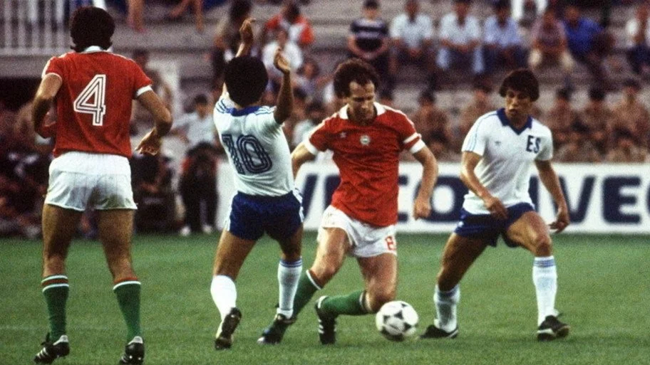 Laszlo Kiss Hungary 1982 world cup