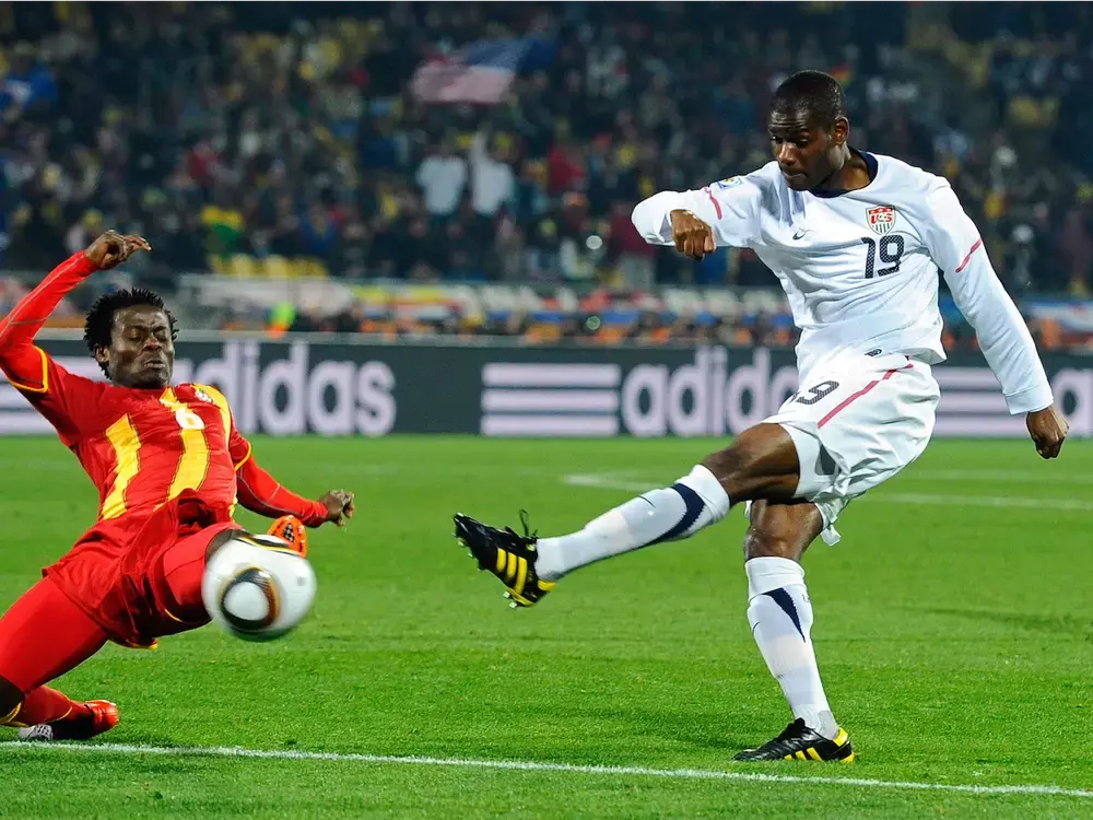 Maurice Edu was selected on the 2010 USA World Cup roster