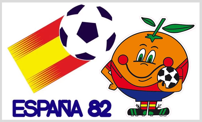 Naranjito the 1982 world cup mascot