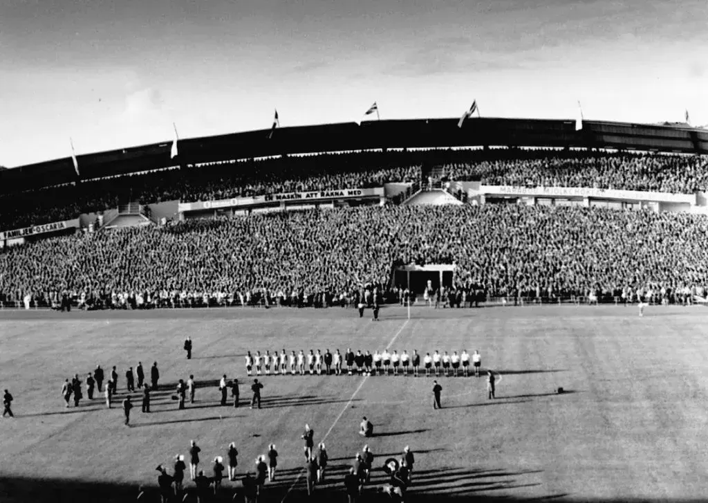 Ullevi Stadium For 1958 World Cup