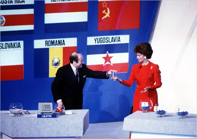 World Cup 1990 Group Draw