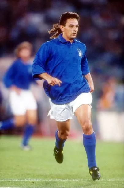 baggio soccer player for Italy