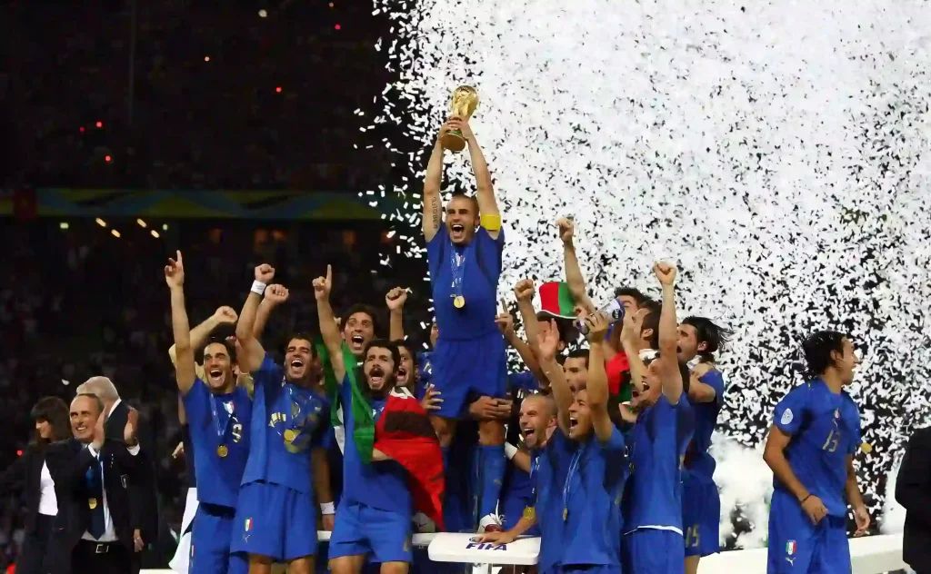 italy wins the world cup in 2006