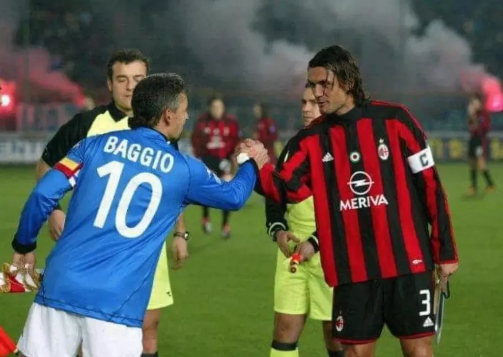 roberto baggio as captain