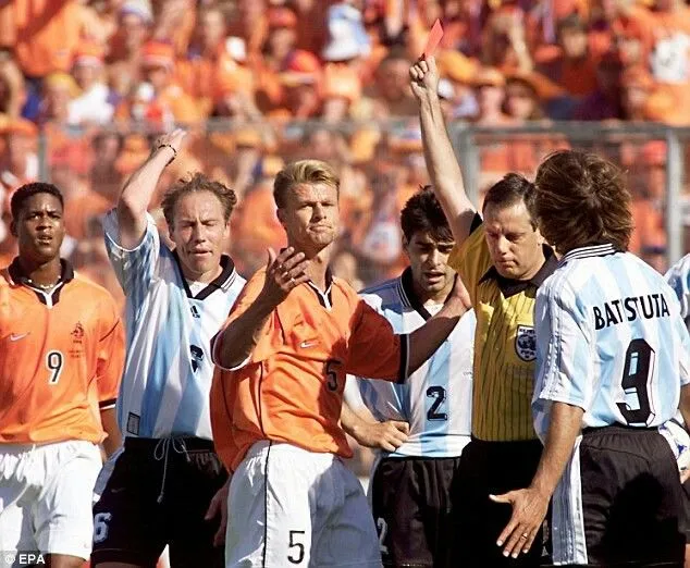 Argentina vs. Holland 1998 world cup