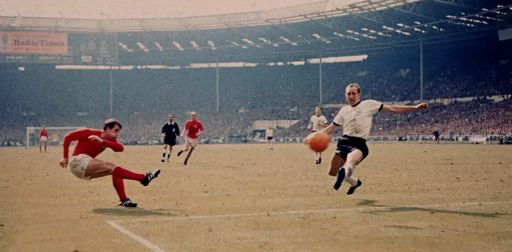 England International Geoff Hurst in 1966 world Cup final