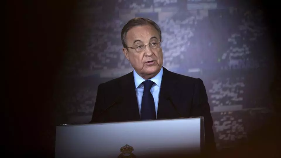 Florentino Pérez current real madrid president