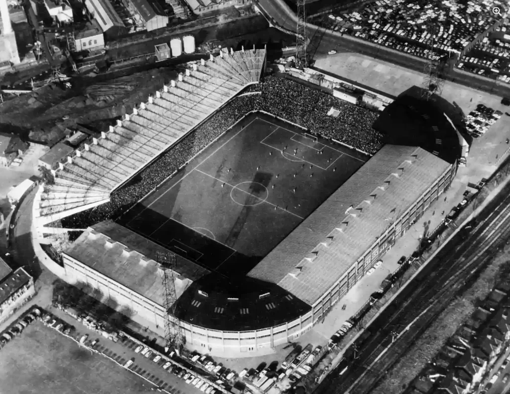Old Trafford in 1966