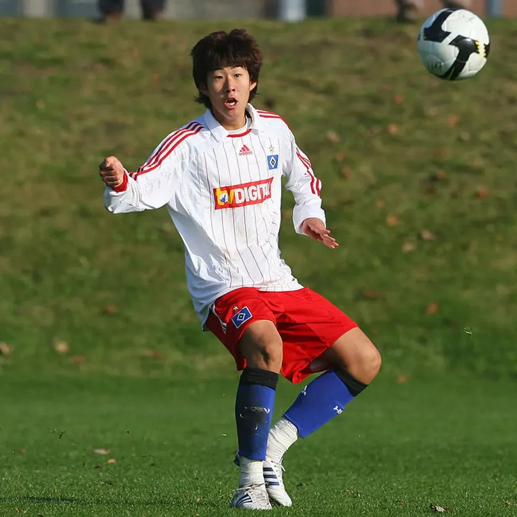 Son Heung-min at hamburg