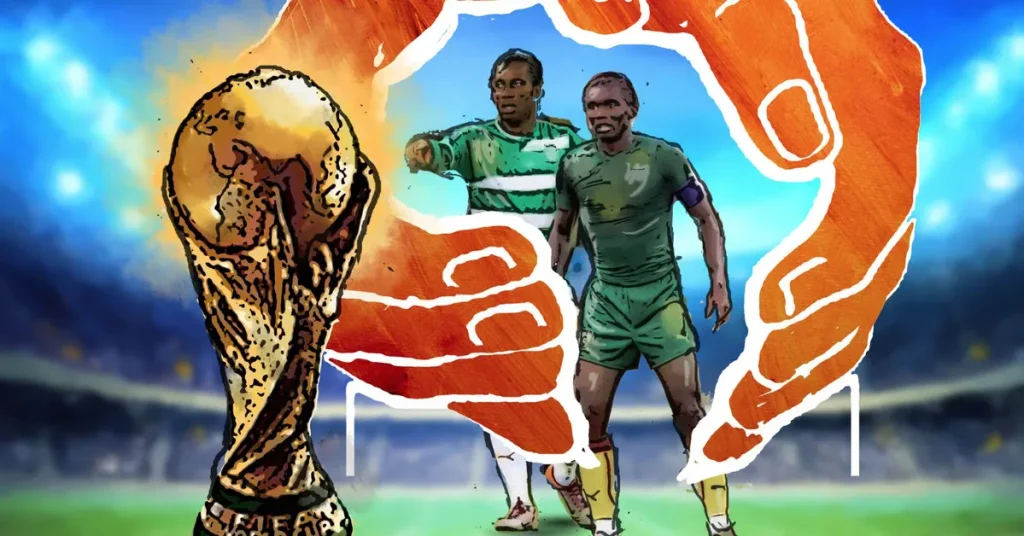The first ever African FIFA World Cup