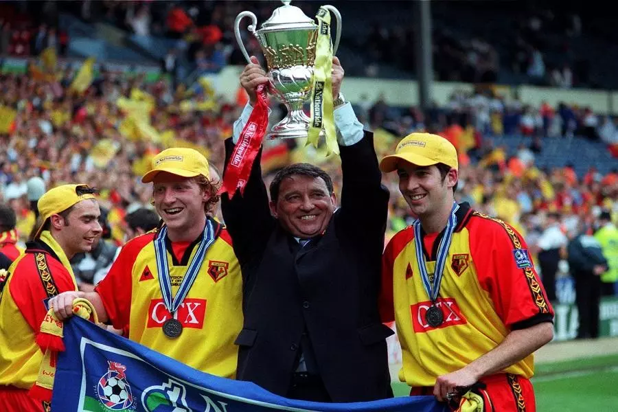 former england manager winning the championship with watford