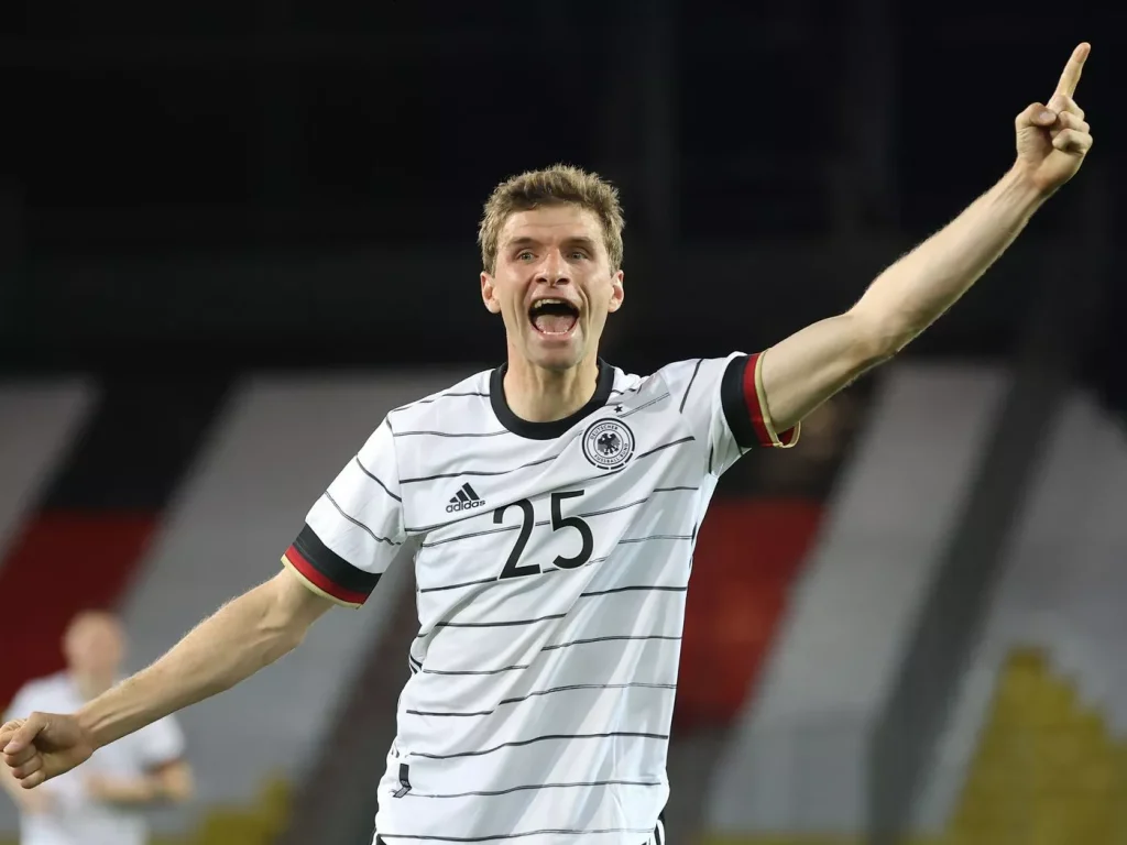 germany striker Thomas Müller