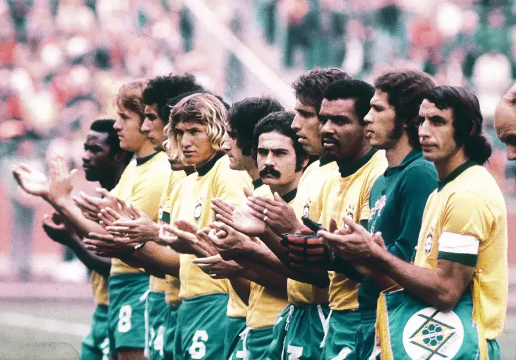 1970 Brazil Team prior to the final