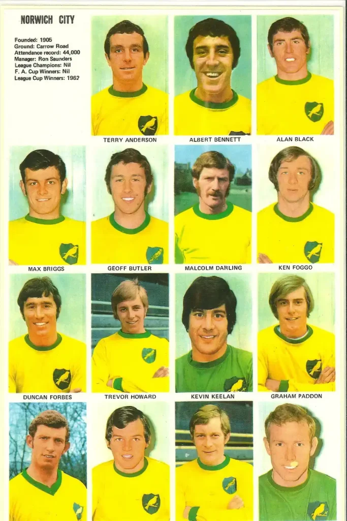 1970s at norwich city