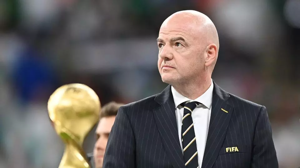 Gianni Infantino current FIFA President