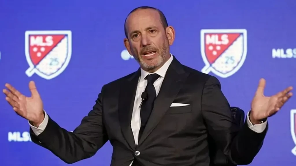 Major League Soccer Commissioner Don Garber