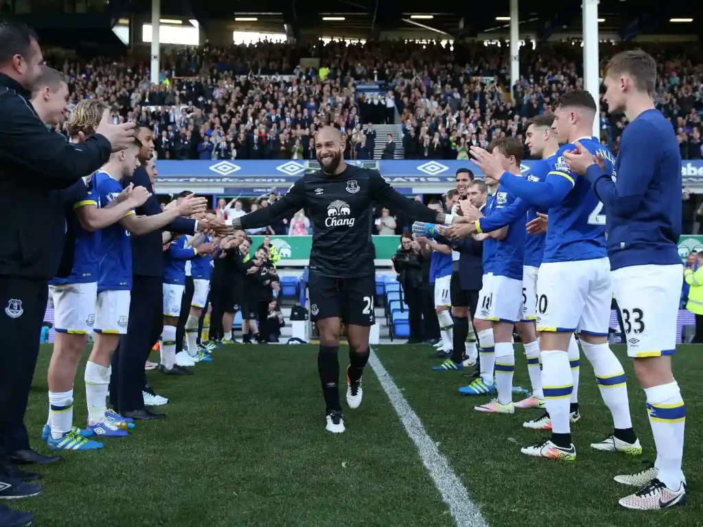 Playing Final Game For Everton