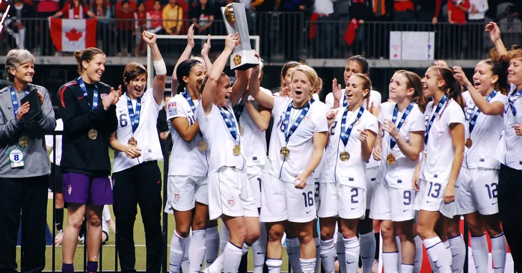 US Women_s National Soccer Team Win 2012 Olympics