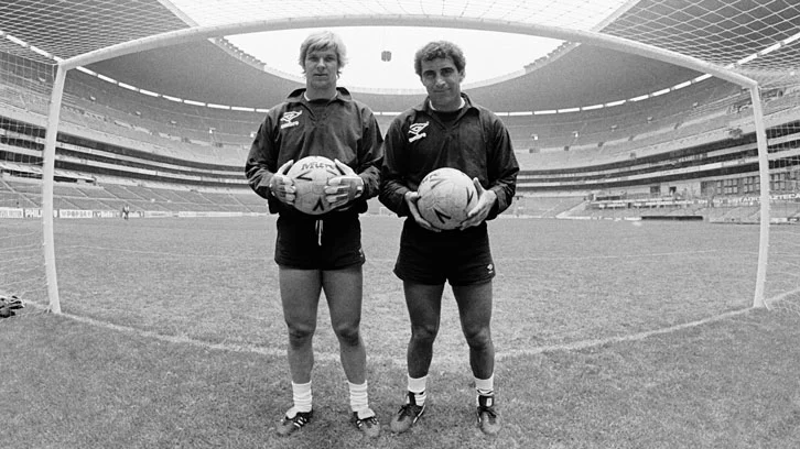 chris woods and peter shilton