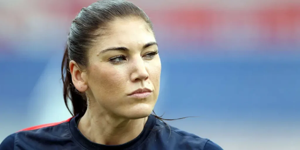 hope solo getting angry