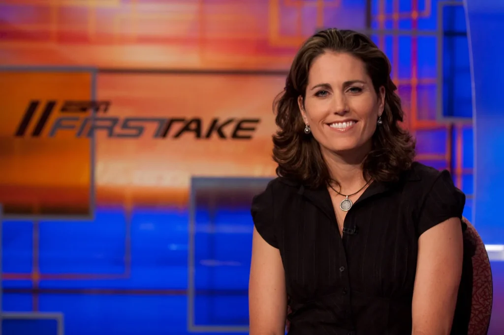 Foudy now co hosting on television commentary