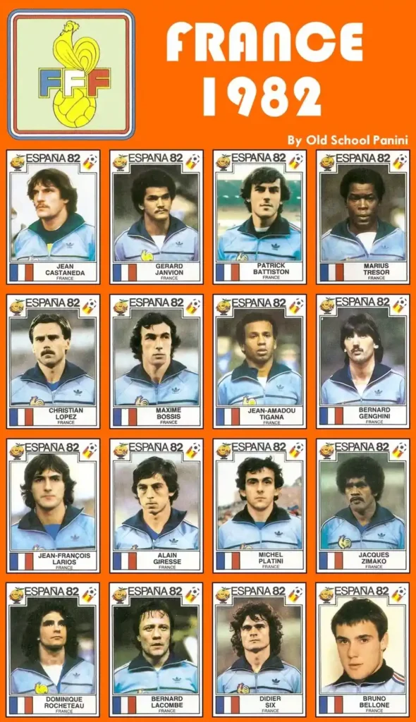 France 1982 world cup team