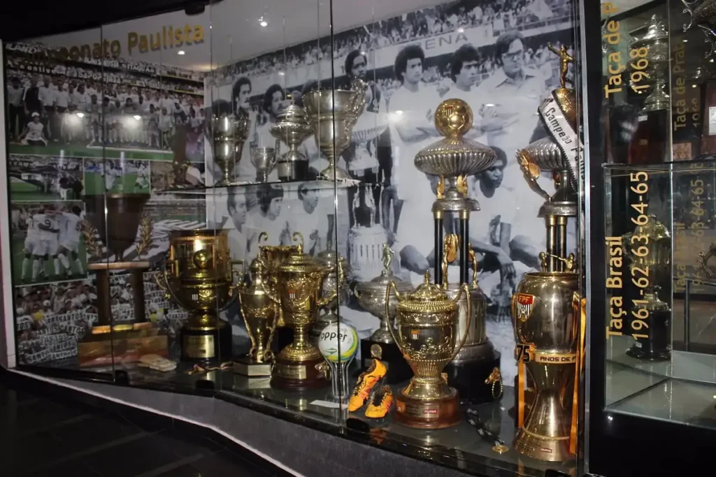 Santos Soccer Trophy Cabinet