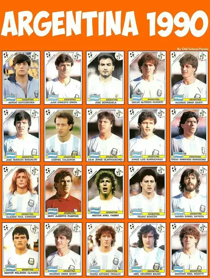 argentina 1990 squad