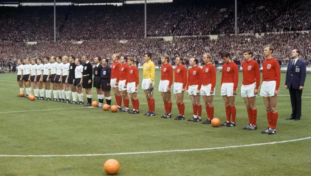 starting teams of the 1966 world cup final