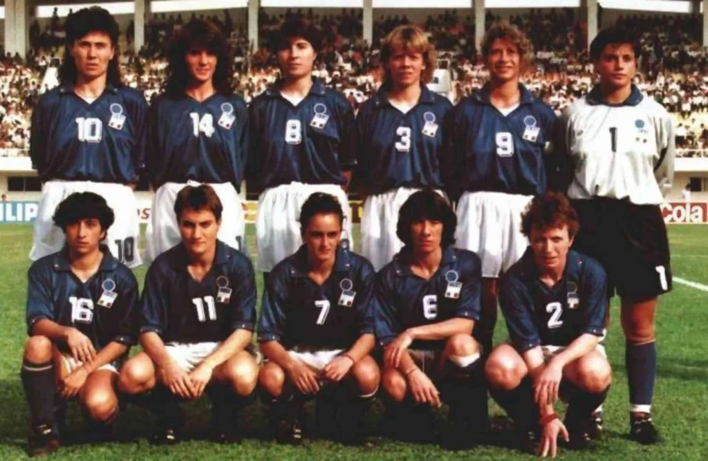 1991 Italy Womens World Cup Team
