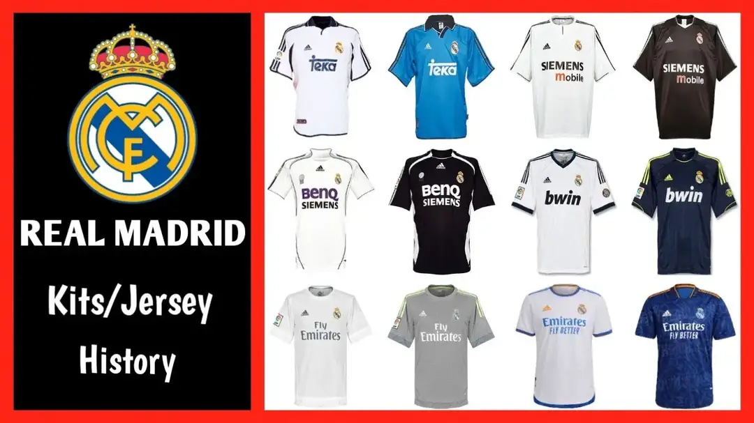 Real Madrid Football Kit: A Complete History - History Of Soccer