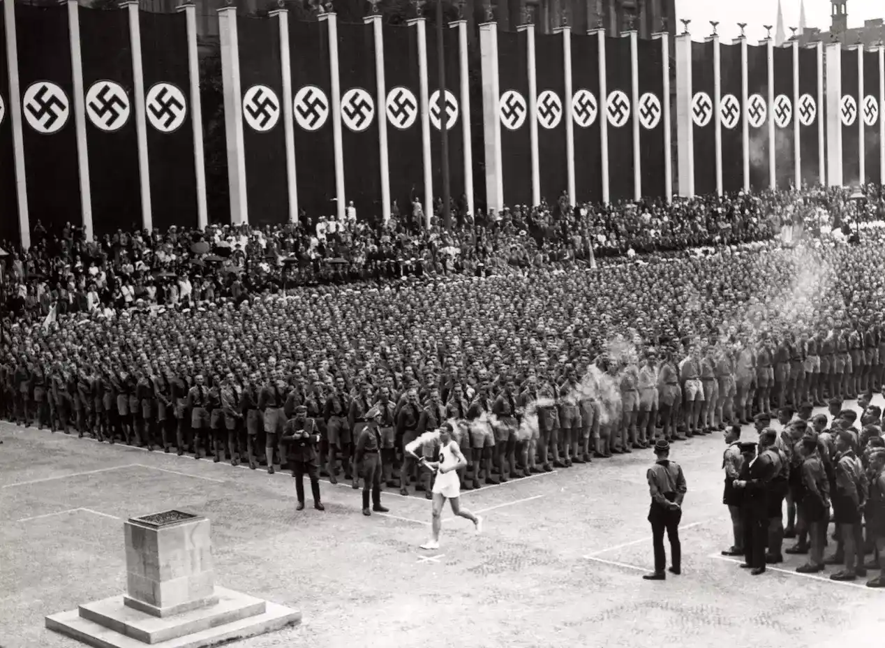 1936 olympic games opening ceremony