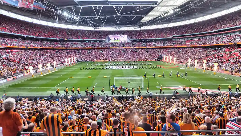 FA Cup final in new wembley stadium