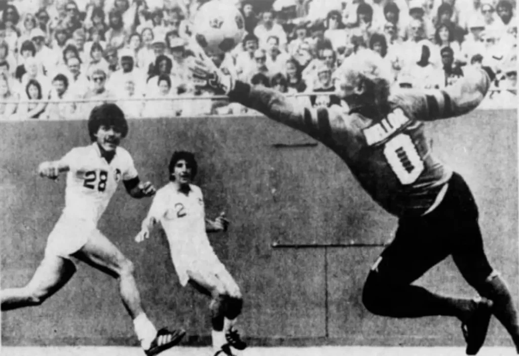 peter mellor making a save