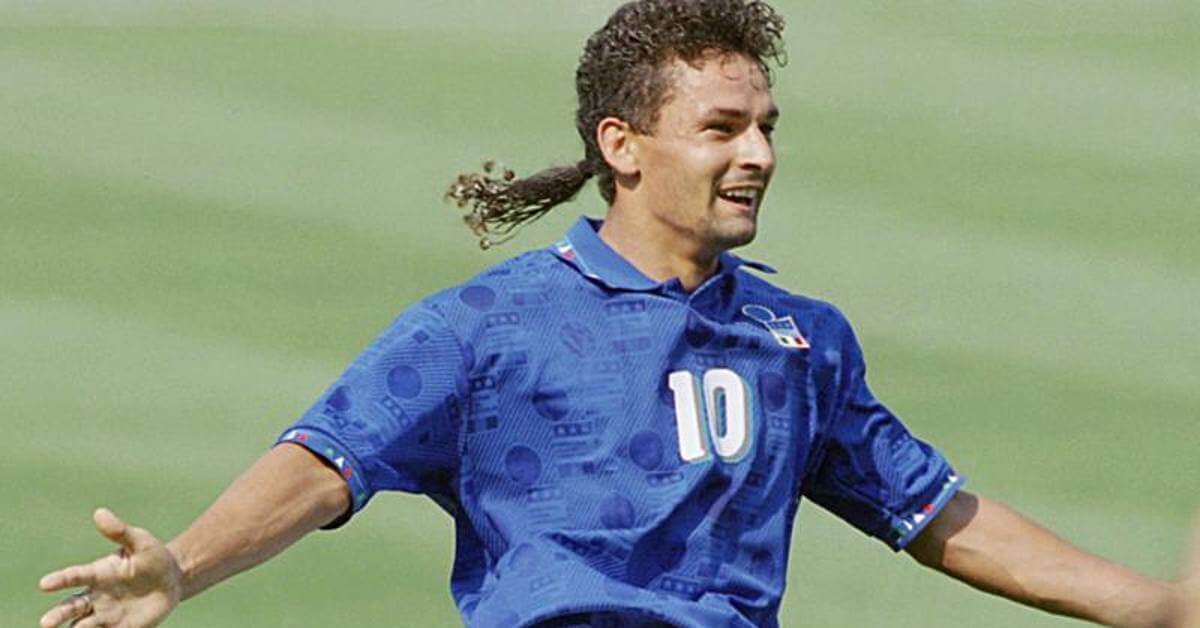 Roberto Baggio Former Italian Soccer Star