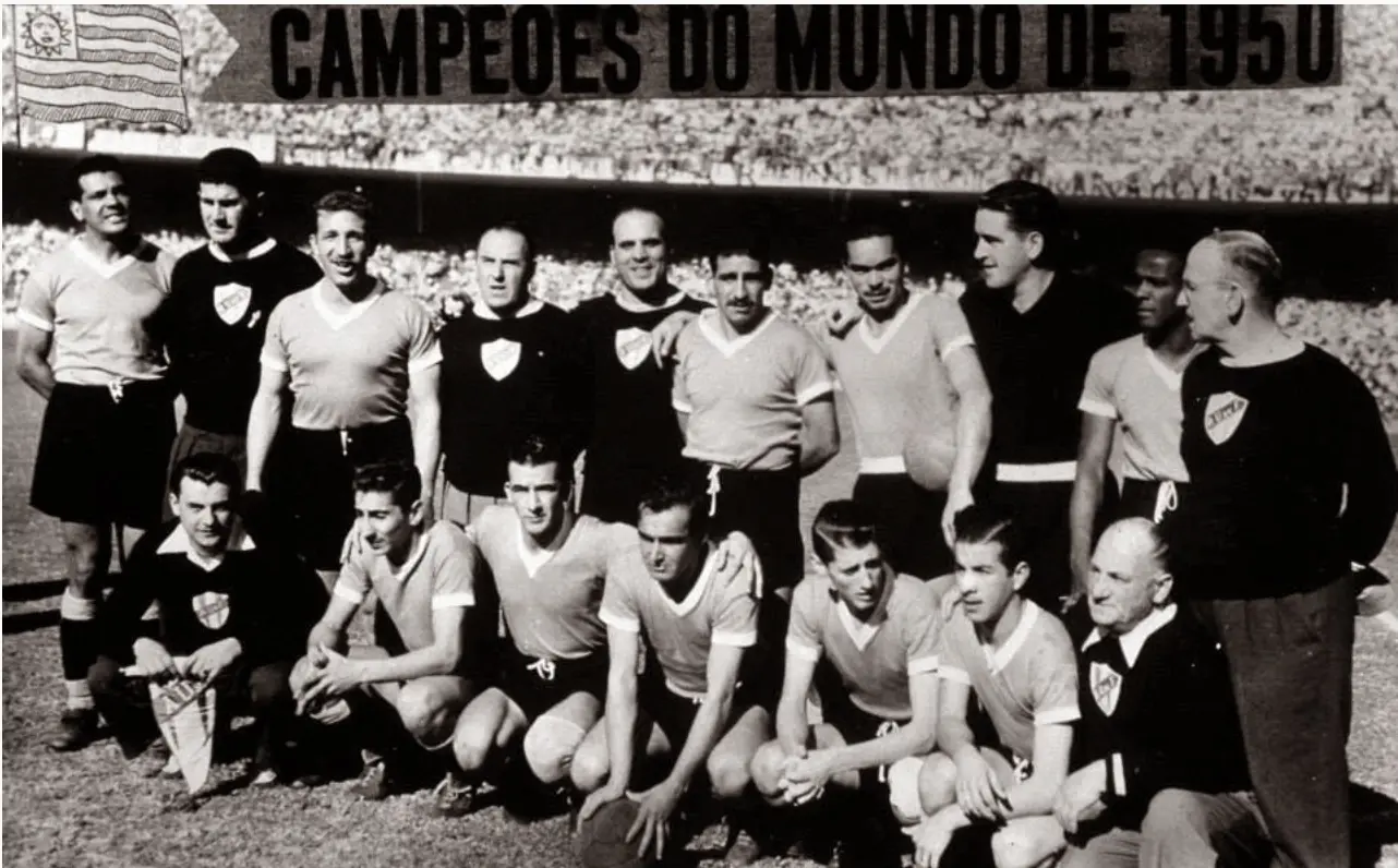 the uruguay team that won the fifa world cup on brazil soil